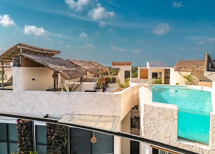 Aldea Zama -top Ph Wtih Private Pool 4pax Apartamento