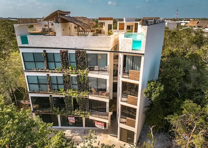 Aldea Zama -top Ph Wtih Private Pool 4pax Apartamento