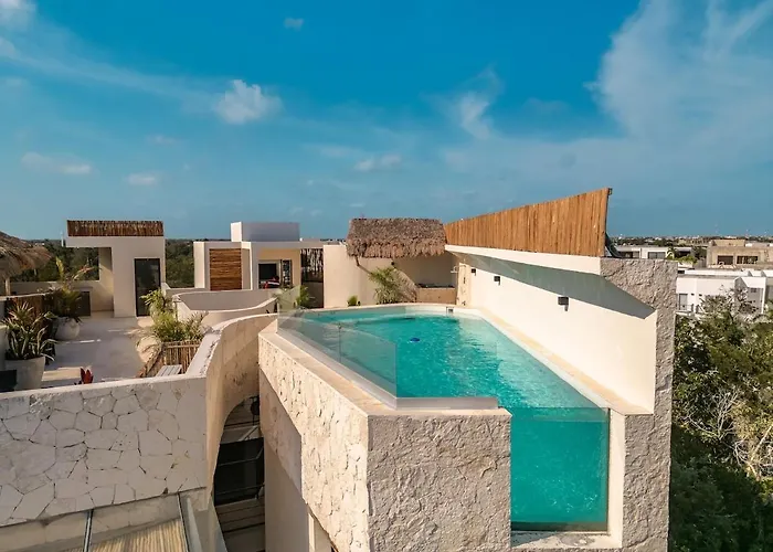 Aldea Zama -top Ph Wtih Private Pool 4pax Apartamento